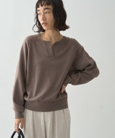 AMERICAN HOLIC バイパチカフタンネックラグランニットプルオーバー