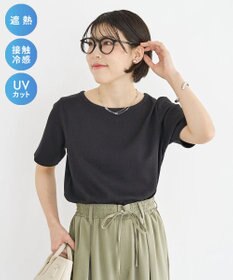 Green Parks 【適ON】５分袖リブプルオーバー