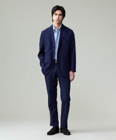 J.PRESS MEN 品格とゆとりの調和【盛夏対応 / 洗える】リラックスセットアップ パンツ