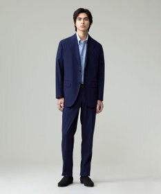 J.PRESS MEN 品格とゆとりの調和【盛夏対応 / 洗える】リラックスセットアップ パンツ