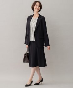 自由区 【XSサイズ～/洗える】ダブルフェイススーティング テーラードジャケット