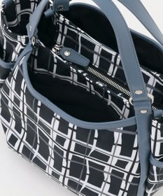 Y'SACCS ドローイングチェック2WAYミニトート