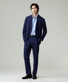 J.PRESS MEN 品格とゆとりの調和【盛夏対応 / 洗える】リラックスセットアップ パンツ