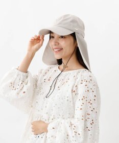 AURORA 【 Beaurance （ビューランス）】サマーシールドタレ付きはっ水キャップ