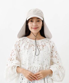 AURORA 【 Beaurance （ビューランス）】サマーシールドタレ付きはっ水キャップ