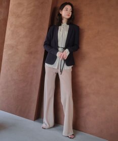 BEIGE， 【ロングセラー・新色追加】FLEUR / ドレープ イージーワイドパンツ Beige