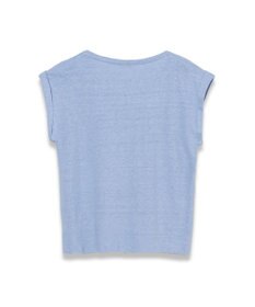 JOSEPH 【洗える】リネンジャージー　キャップスリーブトップス