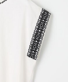 23区 【Indian Factory】コットンフレックス エンブロイダリーブラウス