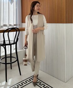 UNFILO 【WEB限定】BEAUTY MOVE センタープレス テーパードパンツ