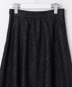 ANY SIS シアーチェック スカート