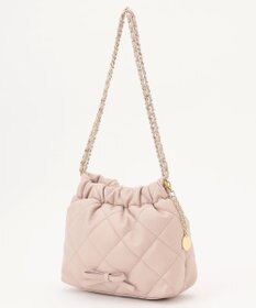 Feroux キルティング＆エコファー チェーンバッグ