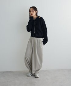 Green Parks SET2点Zipニットカーディガン+アメスリタンク