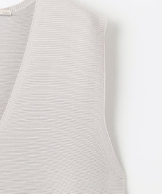 自由区 【洗える】コットンストレッチホールガーメント ベスト