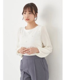 earth music&ecology パールポイントプルオーバー