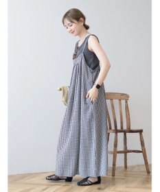 AMERICAN HOLIC ギンガムサッカーキャミワンピース