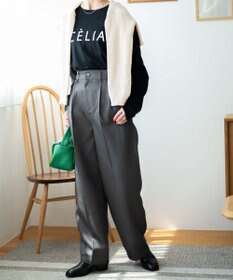 WEGO 【WEB限定】クルーネックプリントロンT