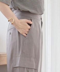 AMERICAN HOLIC サテンカーゴパンツ