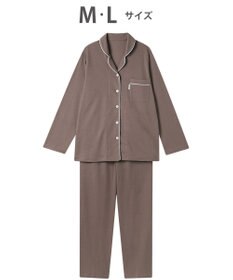 ワコール／睡眠科学 パジャマ 長袖・長ズボン 希少な超長綿「天綿（R）」パジャマ YDX525 睡眠科学／ワコール