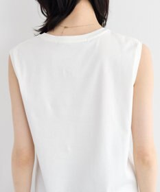 YECCA VECCA コットンスムースノースリーブトップス