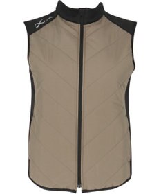 CW-X 【WOMEN】 CW-X レディース ベストジャケット 中綿(前身・後ろ上半身) 保温(本体) ノースリーブ ハイネック スポーツ DWY609 /ワコール