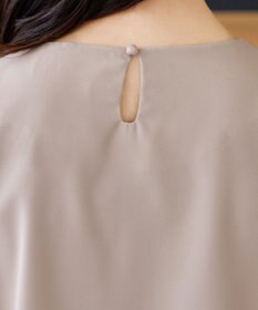 Tiaclasse 【洗える】袖レースレイヤードブラウス