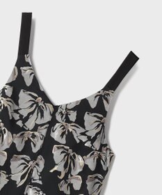 GRACE CONTINENTAL リボンオパールドレス