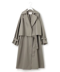 ICB L T/Cシャンブレーツイル 3WAYコート