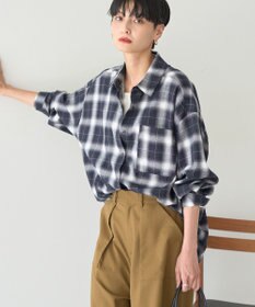 AMERICAN HOLIC ビエラ起毛チェックシャツ