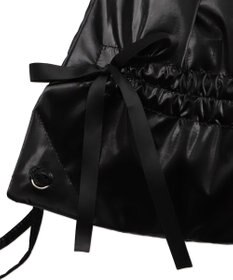 WEGO ドロストリボンギャザーナップサック