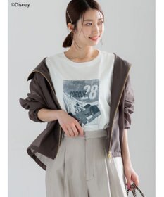 Te chichi 【Disney】MICKEY/フロントプリントTシャツ
