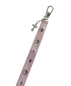 WEGO スタッズデニムライクストラップ