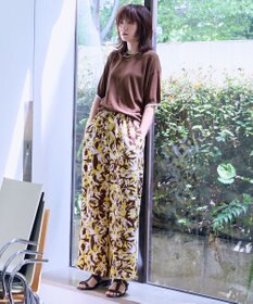 ANY ライトブッチャーリラックスパンツ ベージュ系