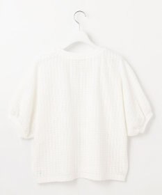 自由区 【カタログ掲載・洗える】チェックジャカード カットソー