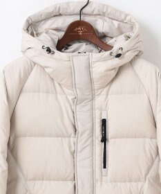 JOSEPH ABBOUD MOUNTAIN 【サステナブル/軽量/7ポケット/JAPANファブリック】ライトナイロンワッシャーアウトドア ダウンブルゾン