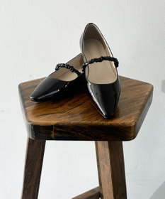 組曲 ポインテッドライト パンプス