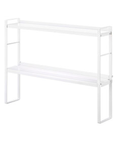 tower コンロ奥隙間ラック タワー 2段 ホワイト