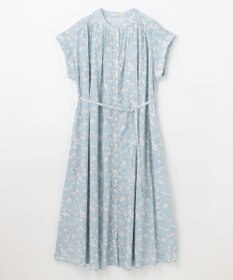 ANY L 【手洗い可能】レトロギャザーワンピース