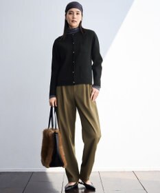 自由区 【カタログ掲載】ファーコンビ トートバッグ