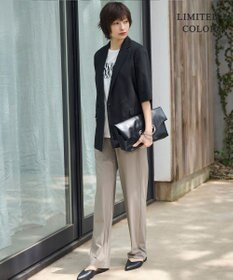 ICB L 【WEB限定カラーあり・UVカット・接触冷感・速乾】マットスキューバ セミワイドパンツ