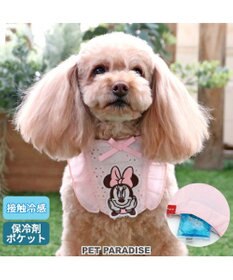 PET PARADISE ディズニー ミニーマウス フリル クールネック バンダナ 保冷剤付き【小型犬】
