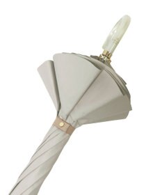 MOONBAT 【一級遮光日傘】LANVIN en Bleu (ランバン オン ブルー)  長傘 フレアフリル 遮光 遮熱 UV