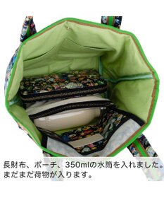 tsumori chisato CARRY 森のどうぶつたち ハンドバッグ 中サイズ