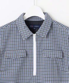 23区GOLF 【WOMEN】ギンガムチェックストレッチワンピース