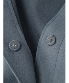 earth music&ecology 圧縮風ポンチコーディガン