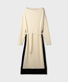 GRACE CONTINENTAL バイカラーカットワンピース