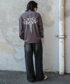 WEGO ダブルニーダメージデニムパンツ