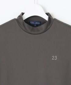 23区GOLF 人気デザインがリバイバル！【WOMEN】レース袖 半袖モックネックシャツ