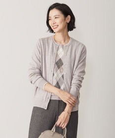 J.PRESS LADIES 【WEB限定カラーあり・洗える】アーガイルツイン ニット