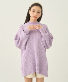 earth music&ecology シャイニーベロアチュニック