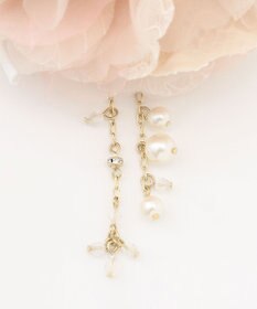 ANY SIS 【チャーム付き】エアリーフラワー コサージュ